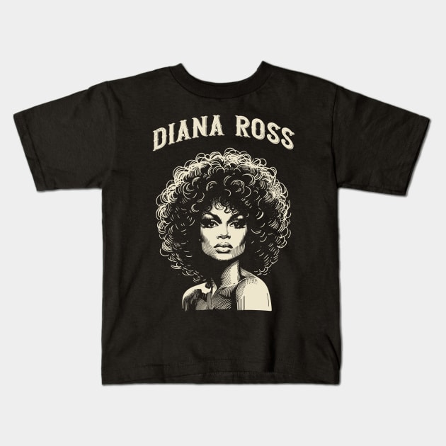 Diana Ross Kids T-Shirt by Yopi